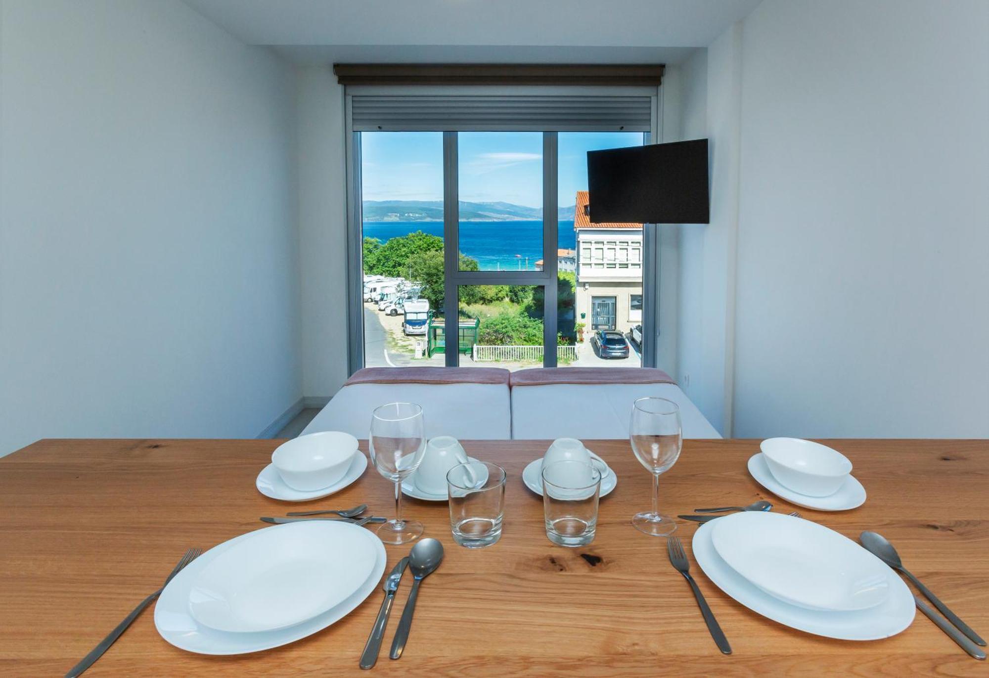 Ola Apartamentos Finisterre Bagian luar foto