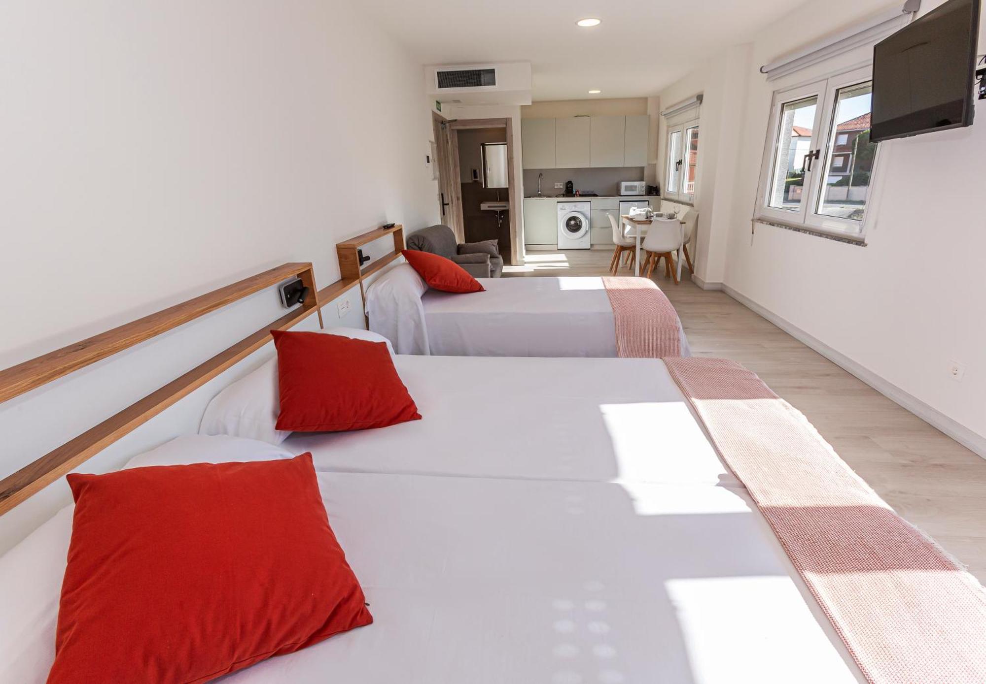 Ola Apartamentos Finisterre Bagian luar foto