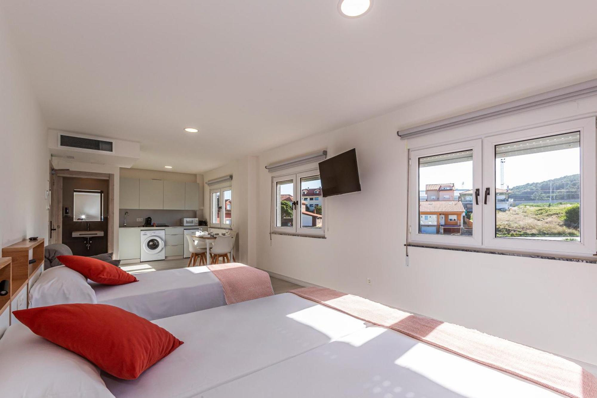 Ola Apartamentos Finisterre Bagian luar foto