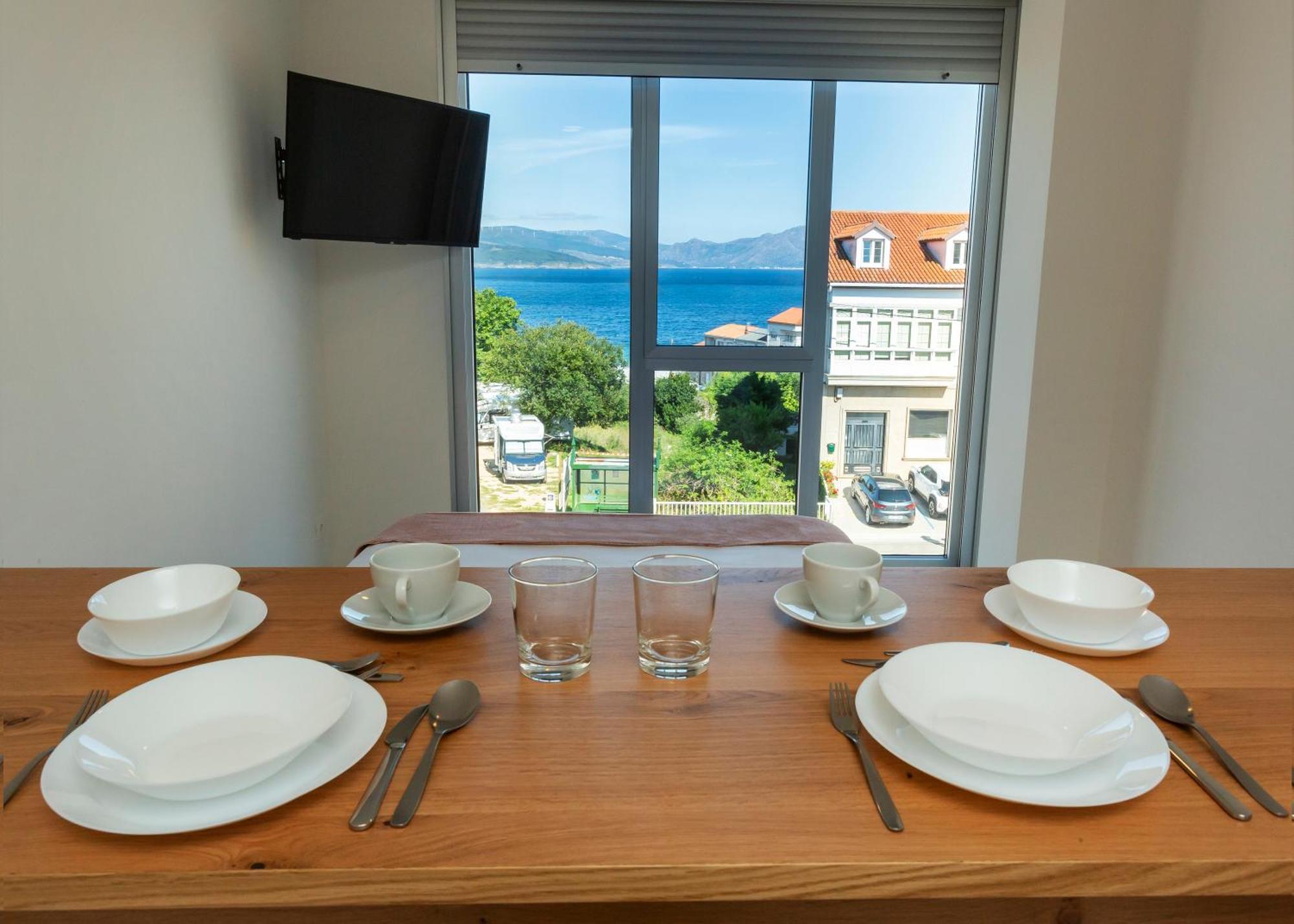 Ola Apartamentos Finisterre Bagian luar foto