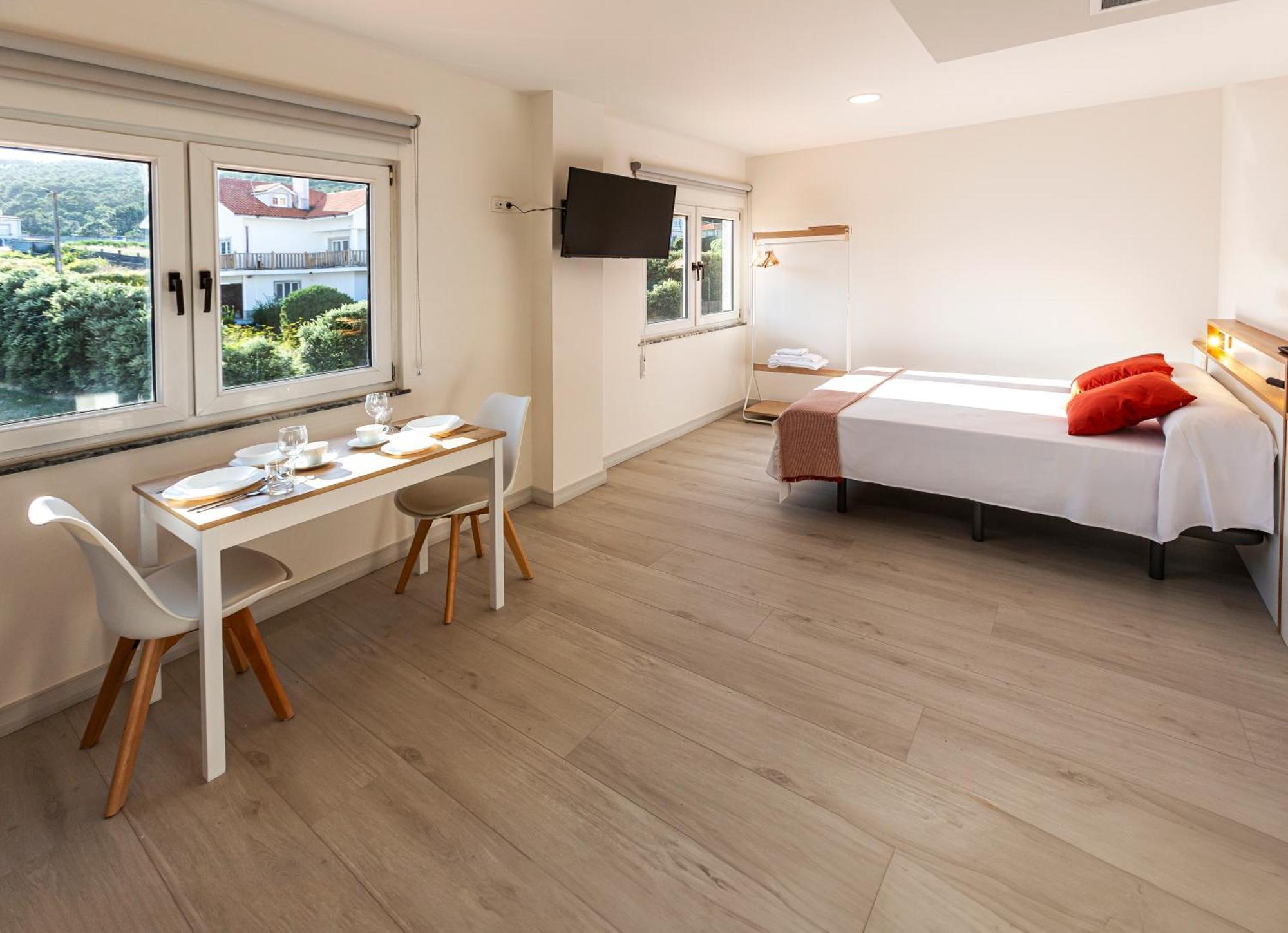 Ola Apartamentos Finisterre Bagian luar foto